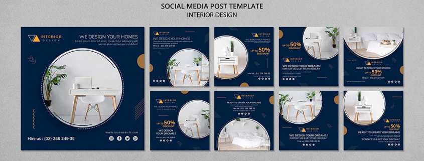 interior-design-social-media-posts-template