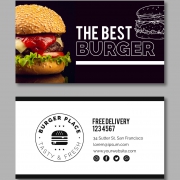 burger-business-card-template
